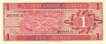 Netherlands Antilles 1 Gulden,  8. 9.1970